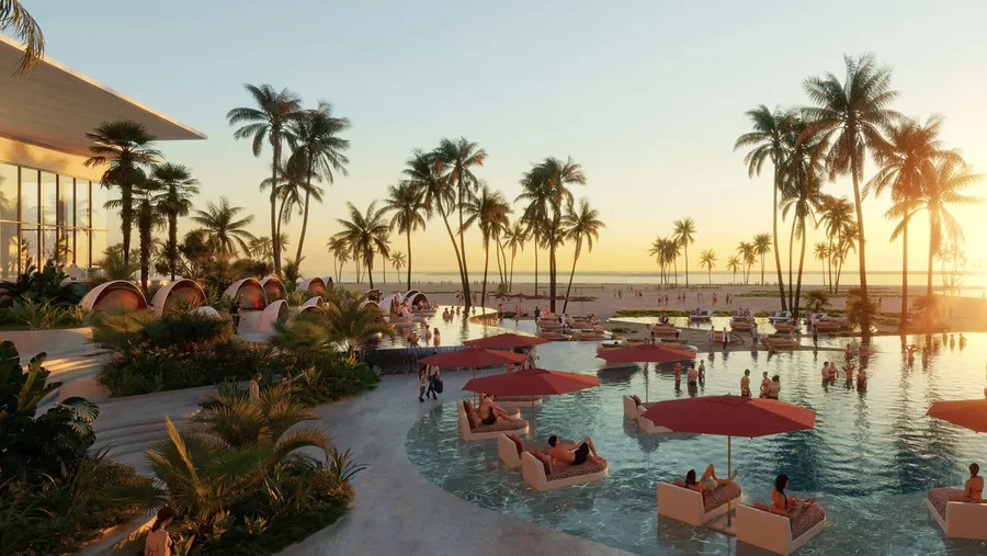 Family Pool at W Hotels and Residences Al Marjan.
