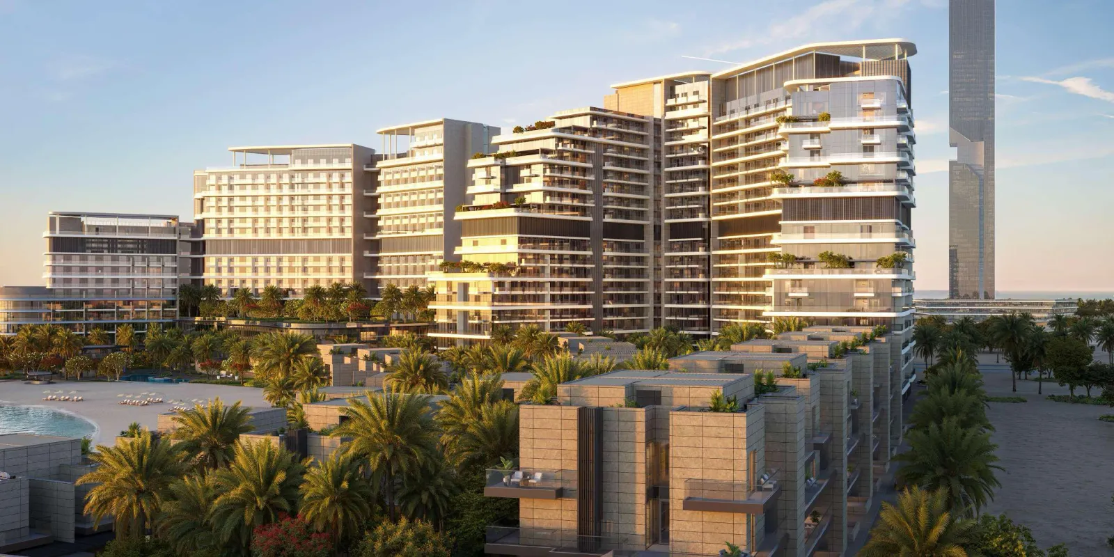 Nasim Al Bahr Residences, Al Marjan Island · render 1