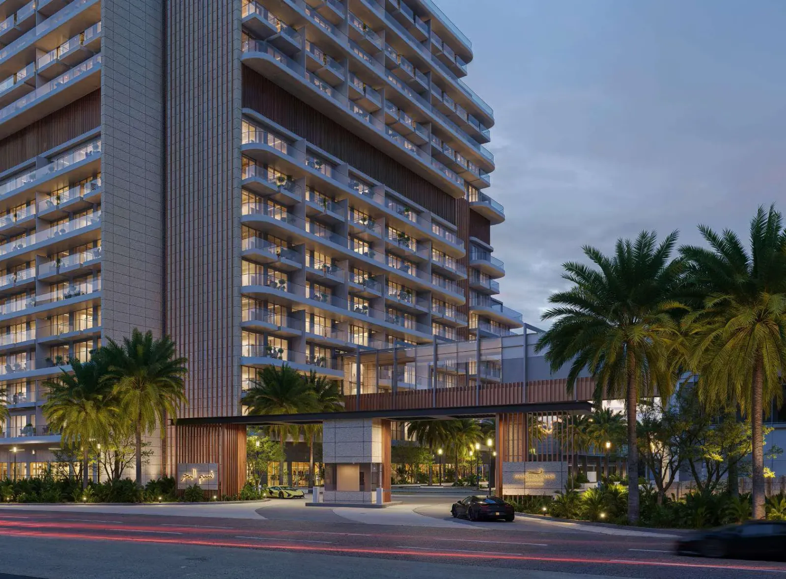 Nasim Al Bahr Residences, Al Marjan Island · render 3
