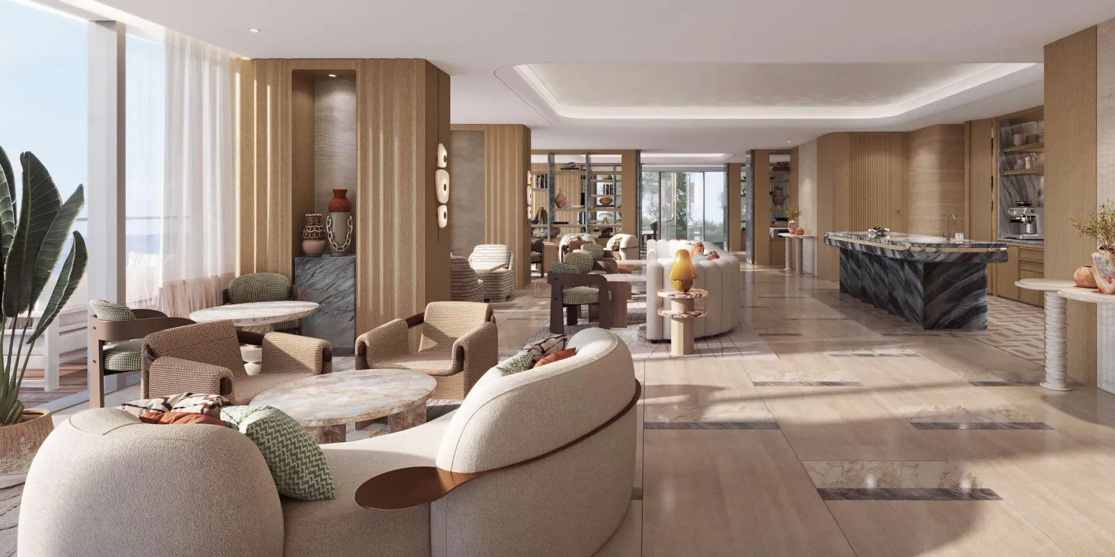 Nasim Al Bahr Residences, Al Marjan Island · render 4