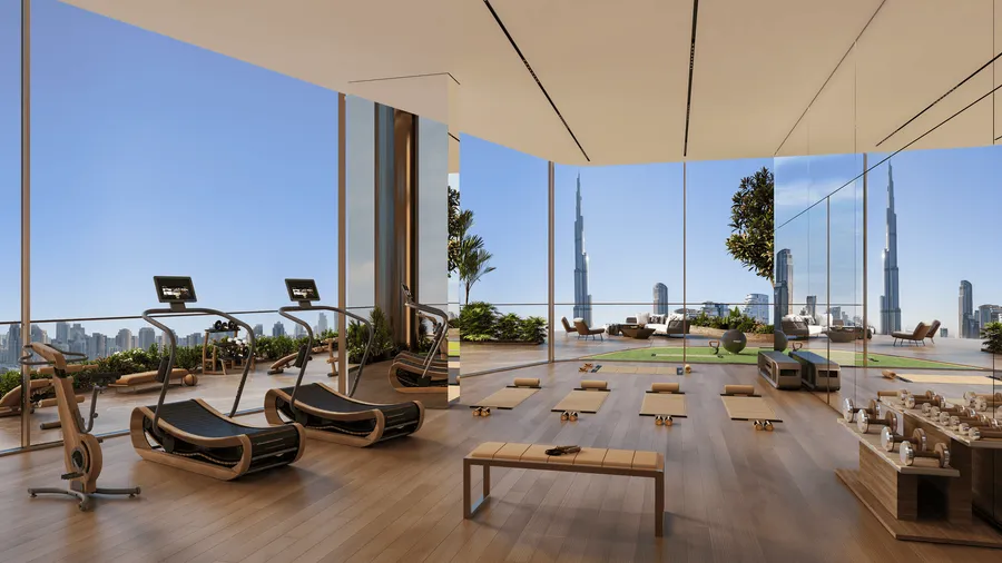 Indoor & Outdoor Gym at Sol Luxe.
