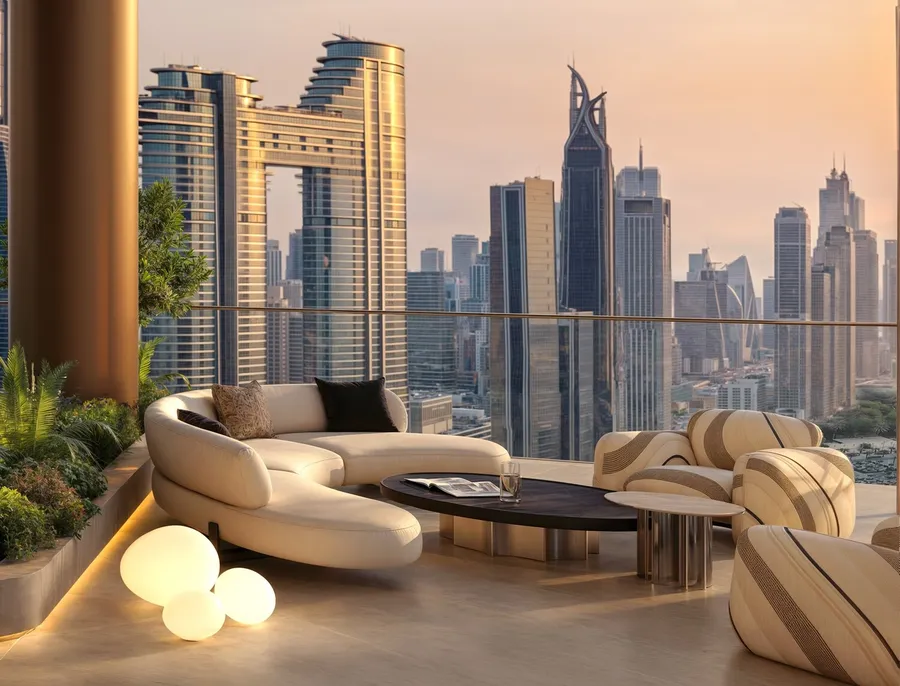 Viewing Terrace at Sol Luxe.
