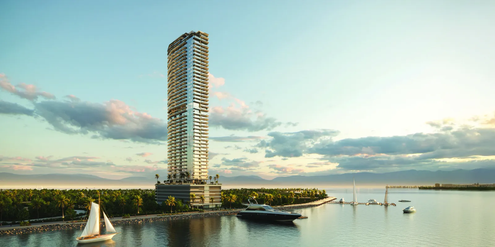 Il Vento, Maritime City · render 1