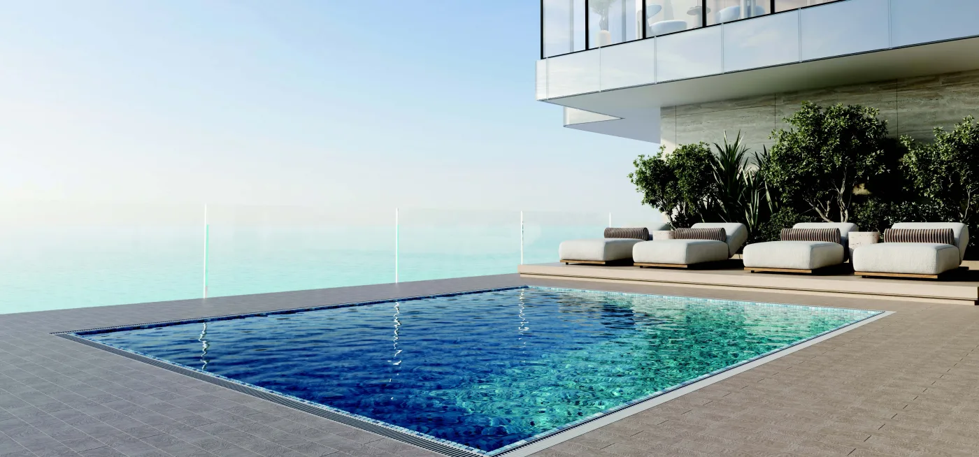 Interior render at Il Vento.
