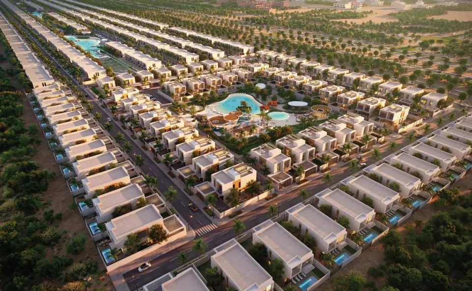 Sukoon by Sanzen, Al Aweer · render 1