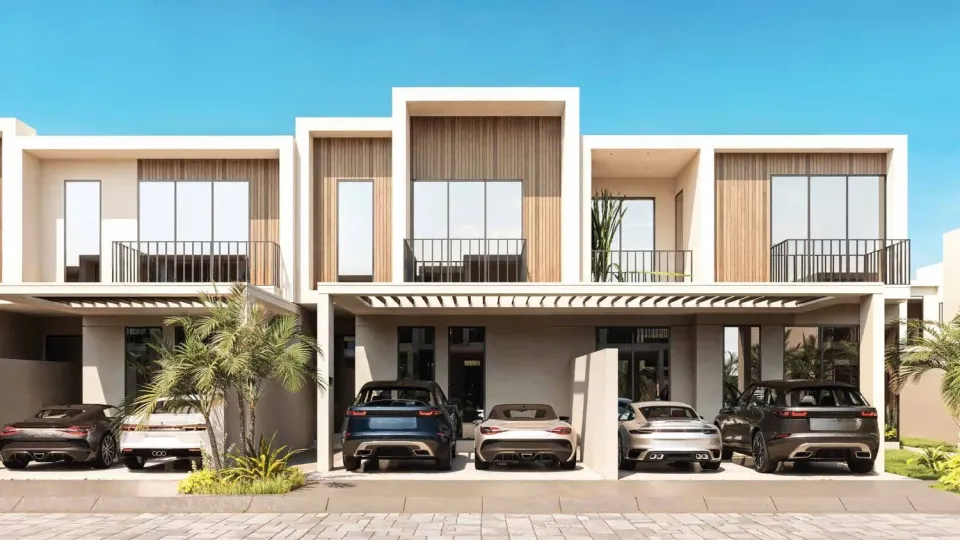 Sukoon by Sanzen, Al Aweer · render 3
