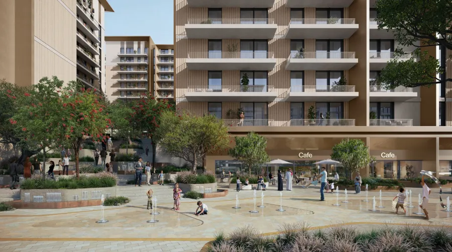 Retail & Restaurants at Expo Valley Views - Ghadeer.