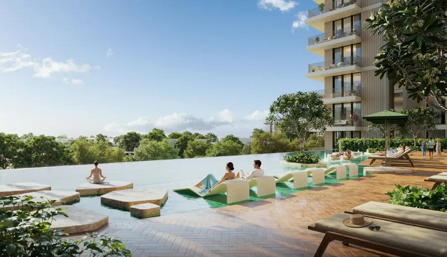 Swimming Pool at Expo Valley Views - Ghadeer.