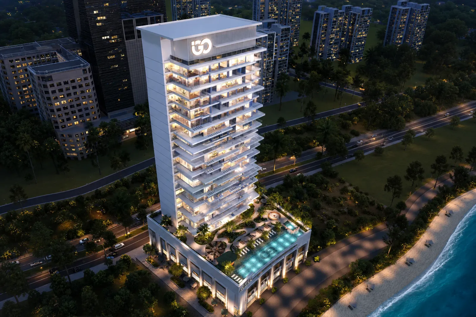 Ayaan Heights 1, Bukadra · render 1