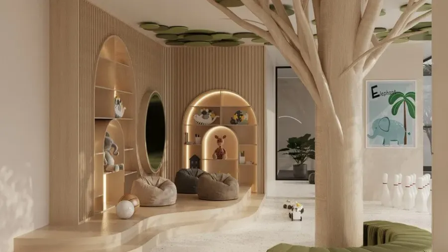 Kids' Play Zone at Ayaan Heights 1.