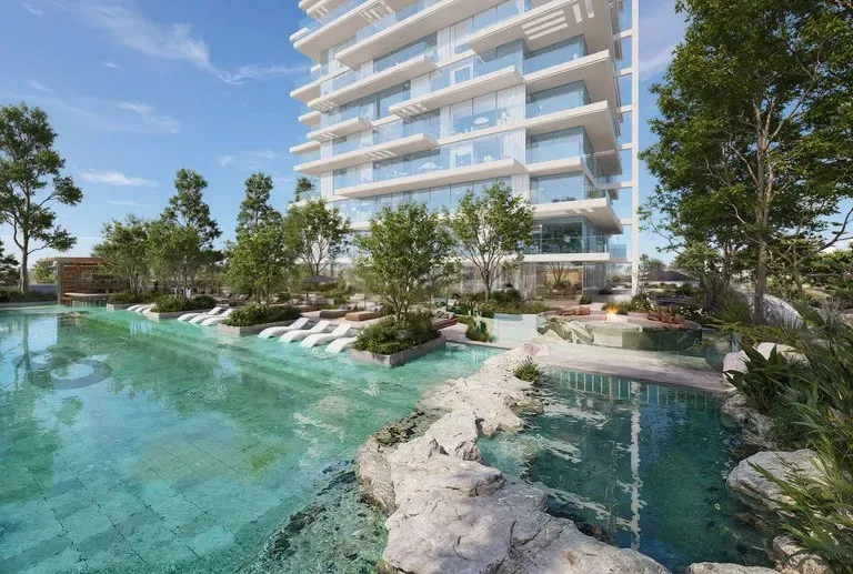 Infinity Pool at Ayaan Heights 1.