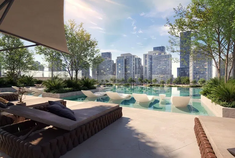 Pool Deck at Ayaan Heights 1.