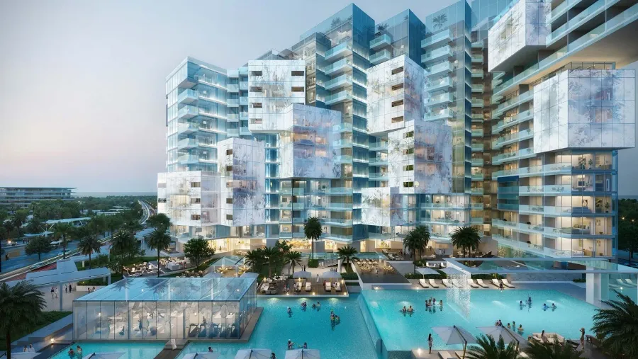 Swimming Pools at Ice Beach.