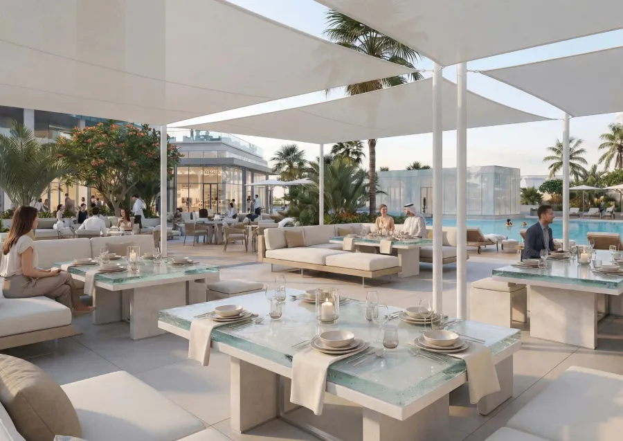Restaurant at Ice Beach.