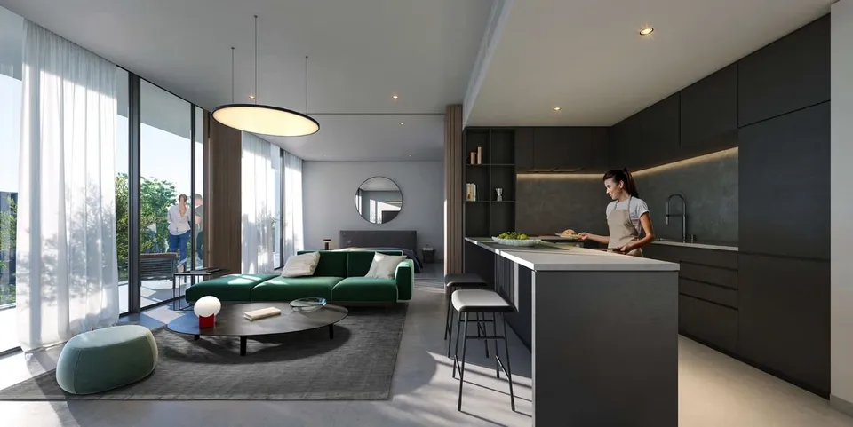 il teatro Residences 1 and 2, Aljada, Sharjah · render 6