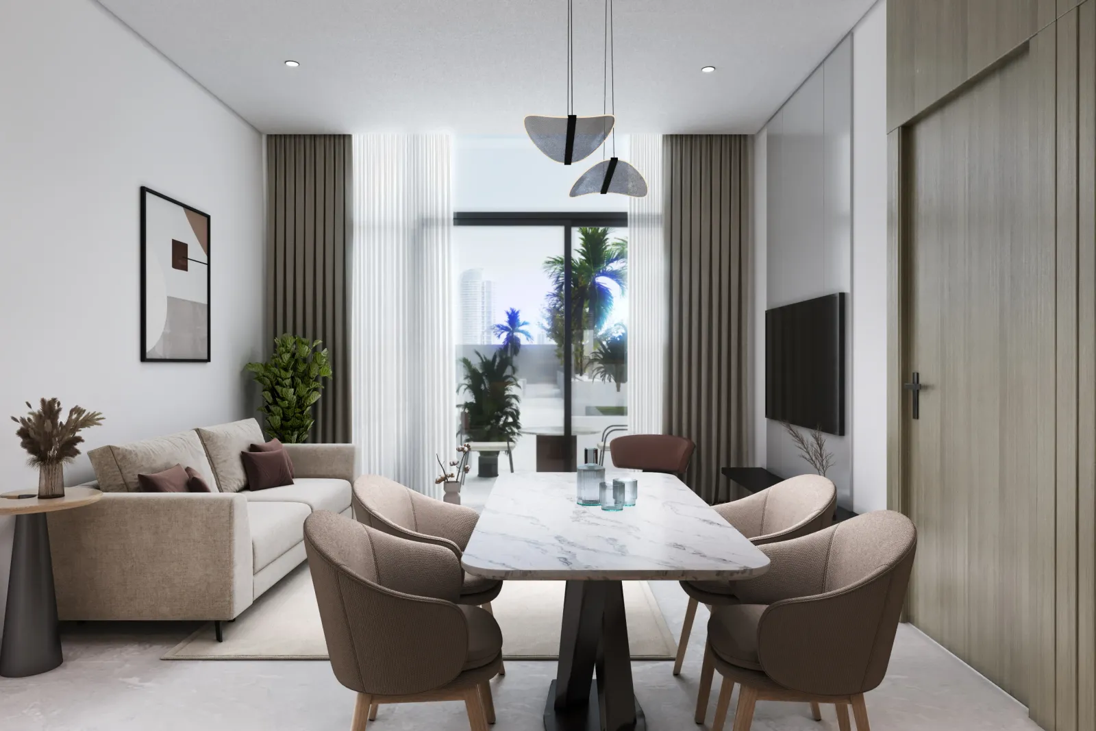 Chapter 02 by Newbury, Dubai International City · render 5