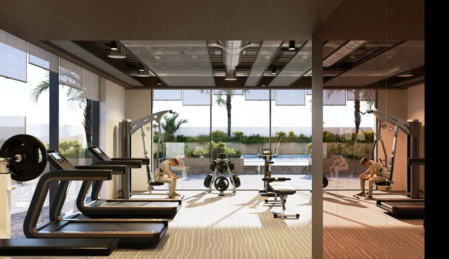 Fully Equipped Gym at Chapter 02 by Newbury.
