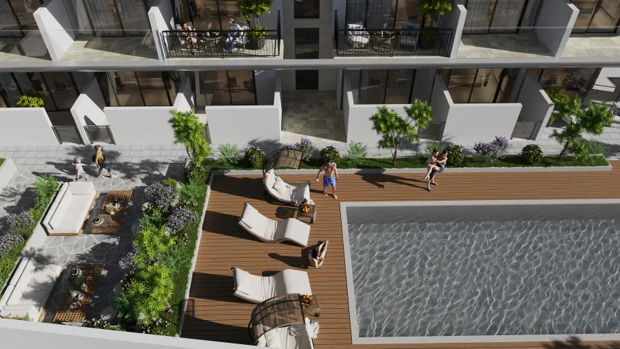 Pool Deck at Chapter 02 by Newbury.