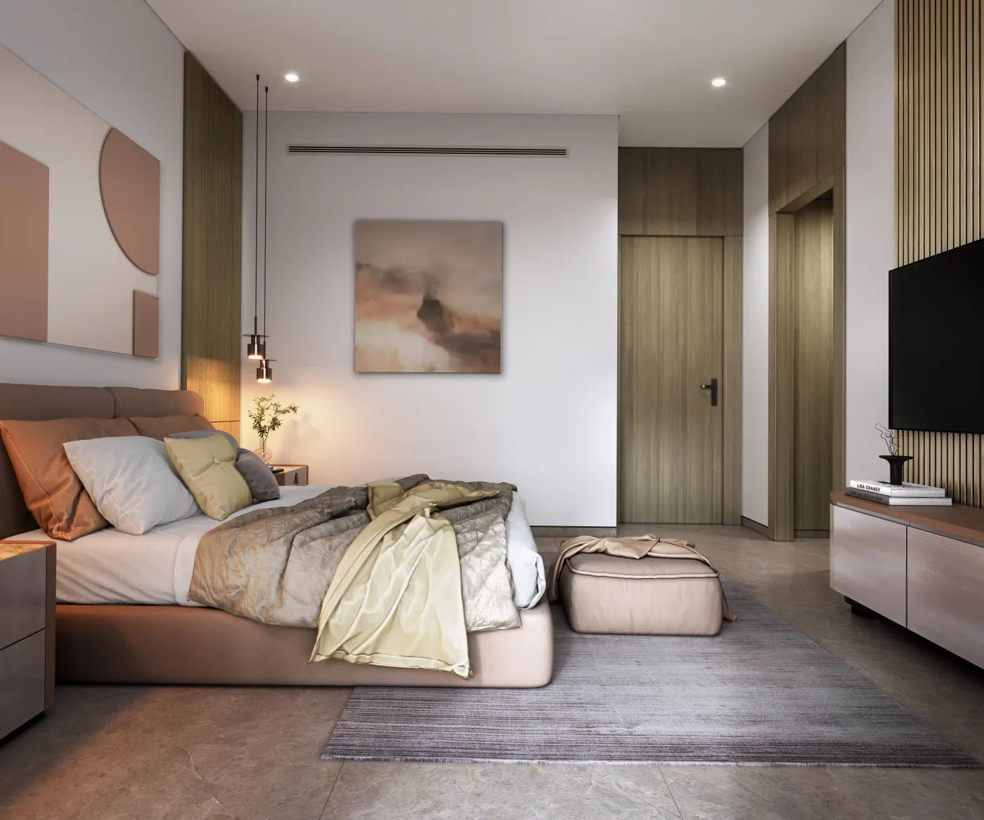 Interior render at Chapter 02 by Newbury.