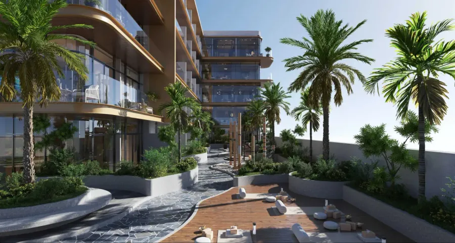 Jogging Track & Yoga Area at Elevia Residences 3.